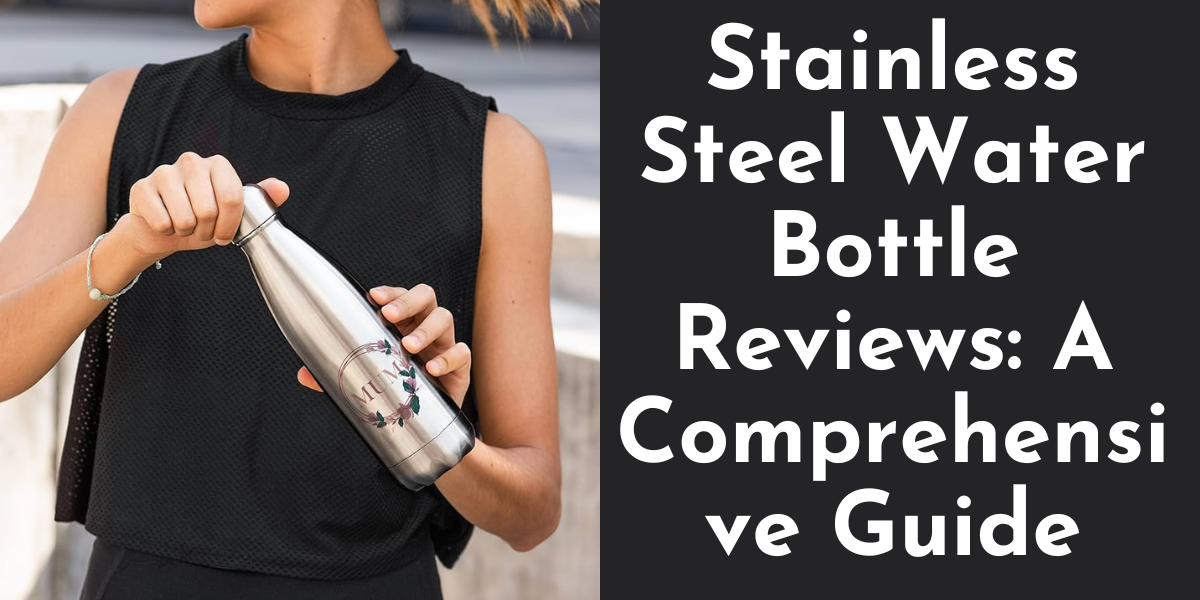 Stainless steel water bottle