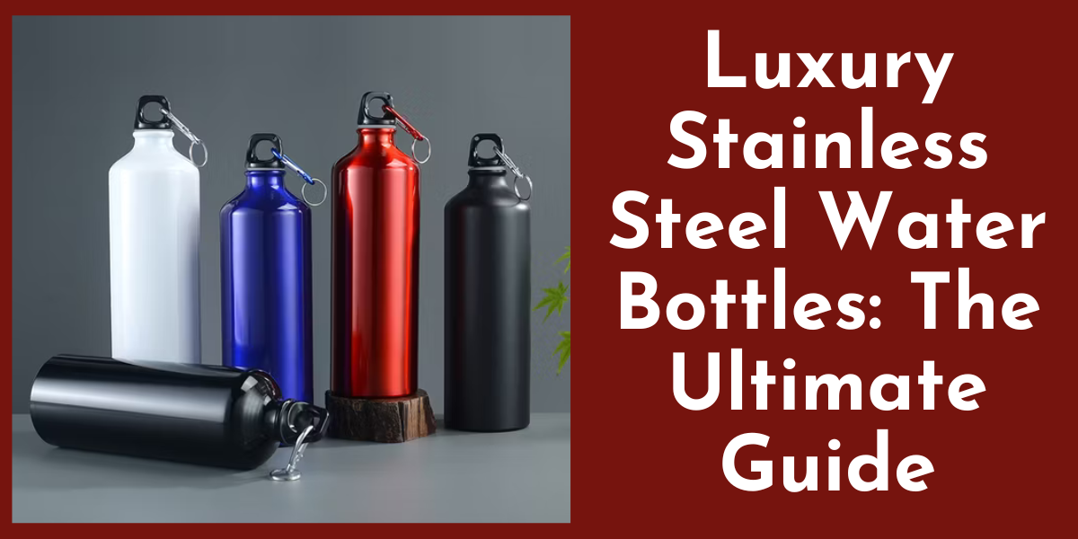 Luxury Stainless Steel Water bottle